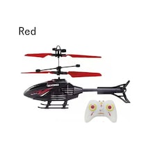 Hobiler Şarj Edilebilir Mini Drone Uzaktan Kumandalı Uçak Uçan Helikopter Red