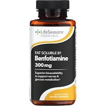 Lifeseasons Essentials Benfotiamine - Fat Soluble B1 - Supports H