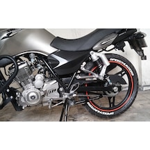 SPEED HUNTERS MOTORSİKLET LASTİK YAZISI STİCKER 8 ADET