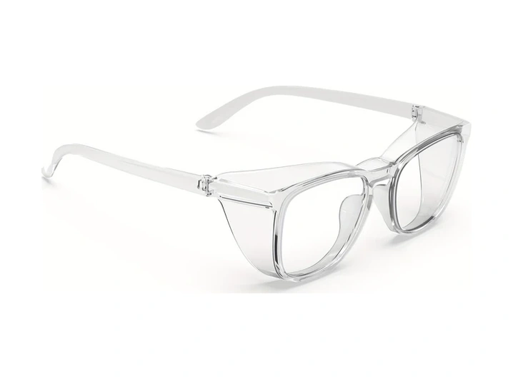 Willowhaven Siyah 1 Çift Şık Anti Fog Çizilmeye Dayanıklı Güvenlik Gözlüğü - Kadın Erkek İçin Koruyucu