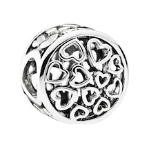 Nur Silver Kalpler Gümüş Charm Nur-bl00243