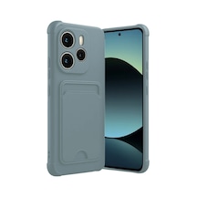 Xiaomi Redmi Note 14 4g Kelvin Kartvizitli Silikon - Açık Yeşil 0.2M-Çok Renkli