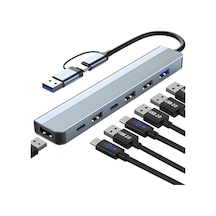 Type-c/usb 3.0 7ın1 Hub Zr1055
