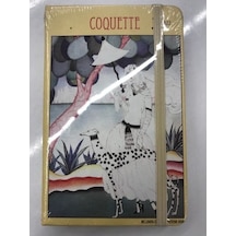 Keskin Color Ekru Bloknot Desenli Lastikli 9X14Cm 80Yp Çizgili