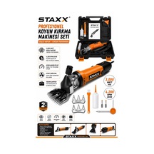 Staxx Stx50km 3000w Koyun Kırkma Makinesi 4200 Rpm Elektrikli Kırpma Makinesi Yedek Bıçaklı Çantalı