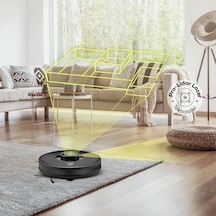 Karaca Vantuz Off-Road RS007 2 in 1 Mop And Vacuum Akıllı Robot Süpürge (Teşhir)