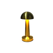 Şarjlı Masa Üstü Led Lamba 3 Seçenekli Dokunmatik Lamba 25 Cm