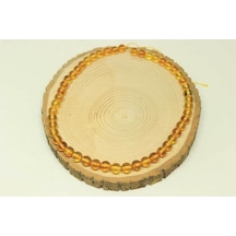 Çeyrek Dizi 9cm Uzunluğundadır Kehribar Çeyrek Dizi 8mm 23475 Çok Renkli