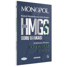 Hmgs İcra Ve İflas Hukuku Soru Bankası 3. Baskı Monopol Yayınları
