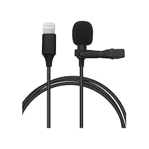 Gld-spt- Newface Lightning 2 Metre Double Mikrofon - Siyah