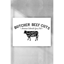 Butcher Mutfak Poster