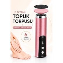 Topuk Törpüsü Elektrikli Ayak Nasır Temizleyici Şarjlı, Düşük Sesli, Profesyonel Bakım Cihazı