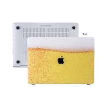 Apple Uyumlu MacBook Air Kılıf 13 İnç Fizzy Eski Usb'li Model 2010-2017 A1369 A1466 İle Sarı