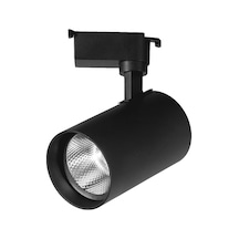 1 Adet Noas Yl29 3101 Paris 30w Siyah Kasa Ray Spot 6400k Beyaz Işık