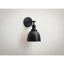 Riolight Retro,rustik,vintage Siyah Mafsallı Hareketli Başlık 1xe Siyah