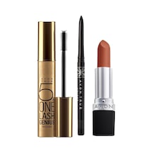 True Lash Genius Siyah Maskara Black Ice Göz Kalemi Ve Mat Ruj Paketi - 191351340
