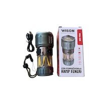 Wıson Ws-705 Çok Fonks Kamp Lambası, Şerit Led Işıklı, El Feneri