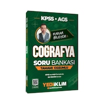 2027 Kpss Ags Coğrafya Tamamı Çözümlü Soru Bankası / Hakan Bil...