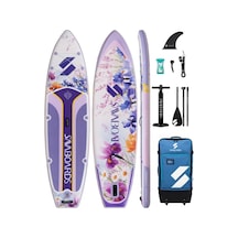 Lavender Harmony 11 Geniş Ve Dengeli Şişme Paddle Board 335x86x15 Cm (Tekerlekli taşıma çantalı) Sup Seti