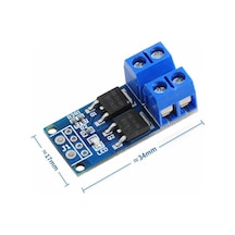 15a 400w Pwm Kontrollü Mosfet Anahtarlama Kartı Dual Mosfet Klemens Bağlantı Soketi Ssr Röle Mo