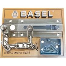 Başel Sürgülü Kapı Emniyet Zinciri Saten