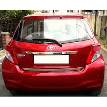 Toyota Uyumlu Yaris Krom Bagaj Alt Çıta 2012-2016 Arası P.Çelik