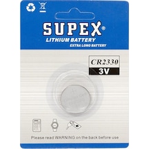 SUPEX CR2330 3V LİTYUM PİL TEKLİ