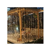 3x2 Metre Perde Led Animasyonlu 12 Saçaklı 240 Ledli Fişli 8 Fonksiyonlu