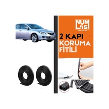 Mazda 6 2008-2012 İki Kapı Koruma Fitili Siyah Renk Numlas-a Kalite-nm2650