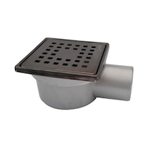 10*10 cm Siyah Renkli Çelik Çerçeveli Kare Izgaralı 1041-1285022-