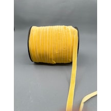 Paşateks- 1 Cm Düz Kadife-5 Metre D.sarı