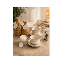 Yeni Ev, Doğum Günü, Sevgiliye Hediye, Özel Gün İçin Doğal Dokunuşlu Hasır Vazo, Mini Soya Wax Mum Ve 2li Fincan Hediye Seti