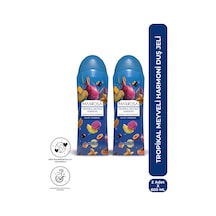 Maxrosa Tropikal Meyveler Duş Jeli 600 Ml X 2 Adet Tropik