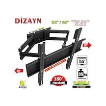 Dizayn 102 Ekran Çift Kollu Hareketli Lcd Led Tv Askı Aparatı
