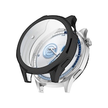 Watch Gt5 46mm İle Uyumlu Kasa Ve Ekran Koruyucu 360 Tam Koruma Silikon Kılıf Renk124