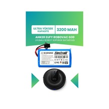 Eufy Robovac G30 Uyumlu Batarya Ultra Yüksek Kapasite 3200mah Robot Süpürge Batarya Değişimi