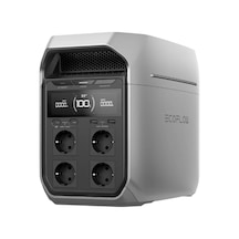 EcoFlow - DELTA 3 Plus Taşınabilir Güç Kaynağı - 1024Wh Kapasite, 4x1800W (X-Boost 2400W) Çıkış