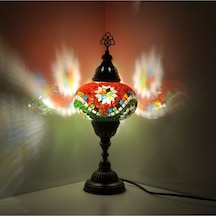 El Yapımı Fas Lambası Dekoratif Mozaik Lamba Çocuk Odası Için Gece Lambası