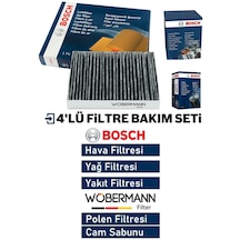 Wöbermann+Bosch  Fiat Linea 1.6 Multijet Filtre Bakım Seti 2009-2012 4k