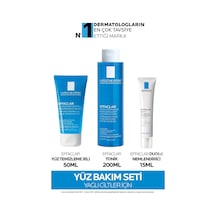 La Roche Posay Effaclar Yağlı/Akneli Ciltler İçin Pürüzsüzleştirmeye Yardımcı Bakım Seti