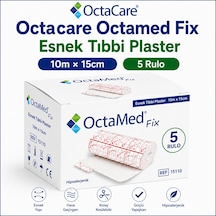 Octacare Octamed Fix Esnek Plaster 10m 15cm 5 Rulo