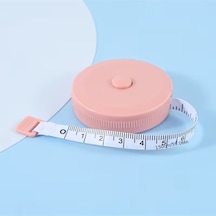 1.5 Metre Plastik Otomatik Mezura - 1 Adet 1,5 M Diğer