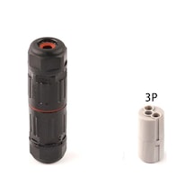 Ip68 3 Pin Dış Ortam Ara Ek Konnektör Waterproof Ip3