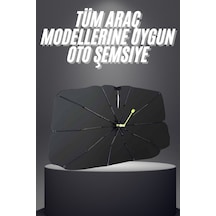 Yeni Nesil Tüm Araç Modellerine Uygun Oto Şemsiye Katlanabilir Uv Işınlarına Karşı -