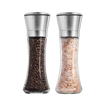 Tuz Ve Karabiber Değirmeni - Premium Paslanmaz Çelik Tuz Ve Karabiber Değirmeni Ayarlanabilir Kaba - Tuz Değirmeni V Diğer
