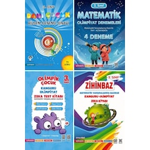 Altın Nokta Yayınları 3.sınıf Bilsem-kanguru-olimpiyat Sınavlarına Hazırlık Seti 4 Kitap