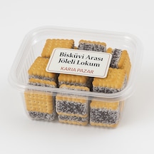 Bisküvi Arası Jöleli Lokum 250g Tatlı Atıştırmalık
