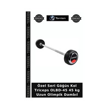 Özel Seri Göğüs Kol Triceps Olbd-45 45 Kg Uzun Olimpik Dambıl