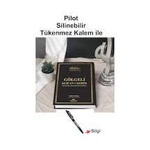 Silinebilir Kalemli Gölgeli Kuranı Kerim Siyah. Kendin Yaz-ezberle.