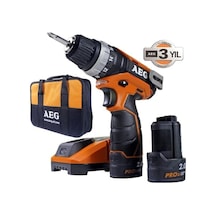 Aeg BS 12 C2 Li 12V 2.0 Ah Çift Akülü Matkap Vidalama
